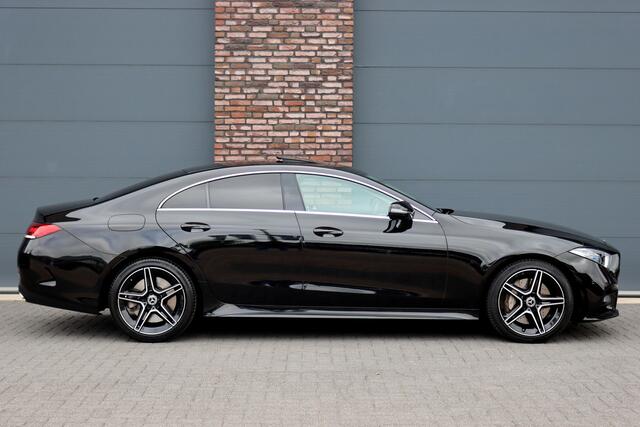 Mercedes-Benz CLS-KLASSE 450 4MATIC Premium Plus | Distronic+ | Schuifdak | Memory | Stoelventilatie | Surround Camera | Nappa Leder | Burmester | Sportuitlaat |