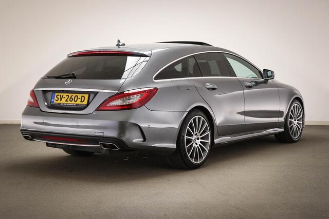 Mercedes-Benz CLS-KLASSE Shooting Brake 220 d AMG Sport Edition | LEDER | STOELVERWARMING | DAB | APPLE | 360 CAMERA | TREKHAAK