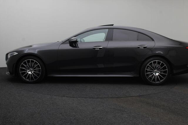 Mercedes-Benz CLS-KLASSE 450 4MATIC Premium Plus 2019 AMG Line | Memory Seats | Stoelverwarming & Verkoeling & Massage | Schuif Kantel Dak | Adaptive Cruise Control | Carplay | Sfeerverlichting | 2 Sleutels Keyless | Boekjes