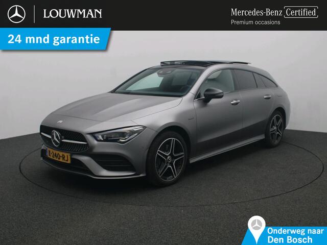 Mercedes-Benz Cla Shooting Brake 250 e Business Solution AMG Limited AMG Line | Night Pakket | Panorama Schuif-Kanteldak | Trekhaak | Sfeerverlichting | Stoelverwarming. Inclusief 24 maanden Mercedes-Benz Certified garantie voor Europa.