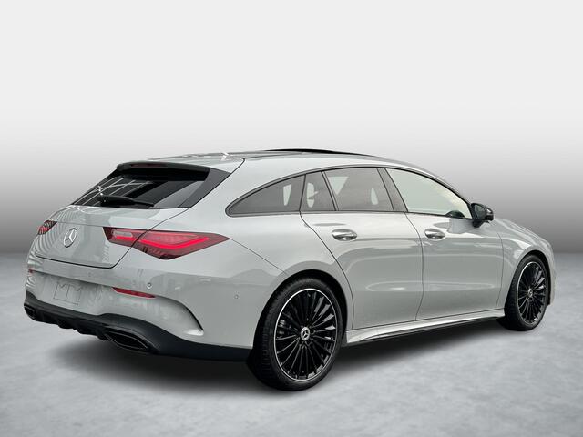 Mercedes-Benz Cla Shooting Brake 180 Business Solution AMG | AMG Plus Pakket | Night Pakket | Panoramadak | Burmester 3D Surround | 360° Camera | DISTRONIC Afstandsassistent | Dodehoekassistent | Head-up Display | MULTIBEAM LED Koplampen | Elektrisch Verstelbare Stoelen + Memory | Stoelv