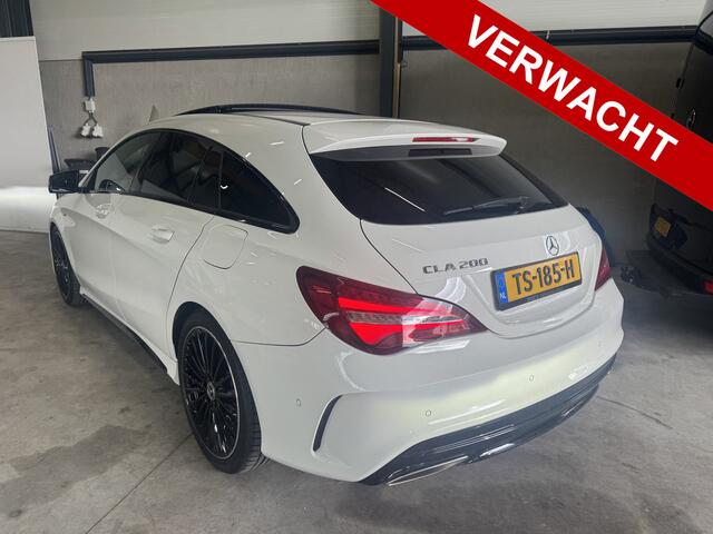 Mercedes-Benz Cla Shooting Brake 200 AMG Edition Panoramadak Camera Navi Keyless SportLeder Nightpakket Led 19"
