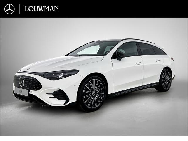 Mercedes-Benz Cla Shooting Brake 250+ Business Solution AMG 85 kWh | Premium pakket | Winterpakket | Sportstoelen | Massagefunctie | MBUX Virtuele Assistant | MULTIBEAM LED | Vast panoramadak | Alarmsysteem | 19" vijfspaaks lichtmetalen AMG-velgen |