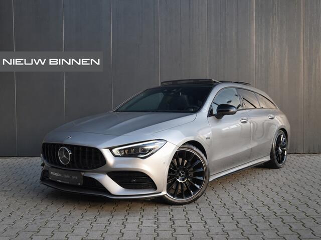 Mercedes-Benz Cla Shooting Brake 250 e Premium | Panoramadak | Stoelverwarming | Multibeam LED | Camera | Ambiance Verlichting | Cruise Control |