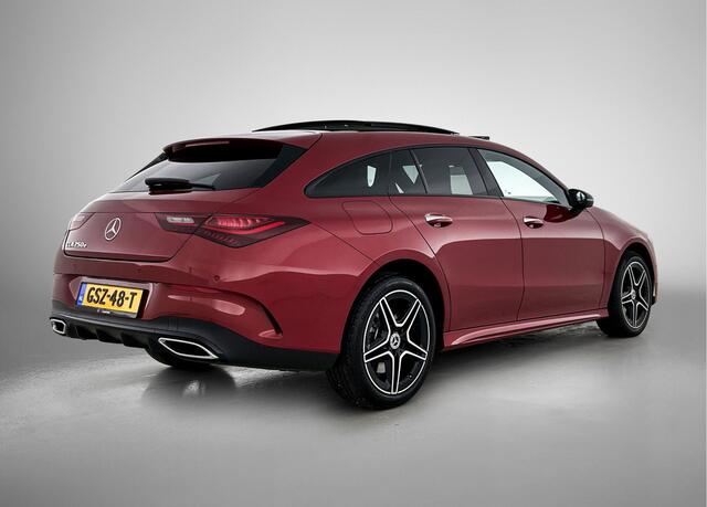 Mercedes-Benz Cla Shooting Brake 250 e AMG-line Lichtmetalen velgen | Panoramadak | Wide screen | Navigatie | Parking support met camera | Inclusief 24 maanden MB Certified garantie voor Europa.