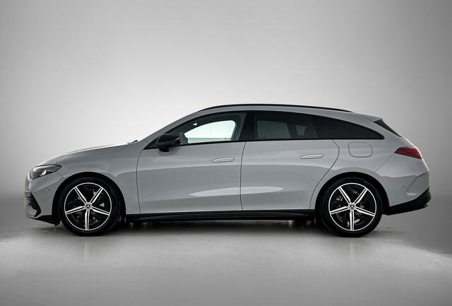 Mercedes-Benz Cla Shooting Brake 180 Business Solution AMG | Nightpakket | Parkeerpakket | Trekhaak | MULTIBEAM LED | Sportstoelen | URBAN GUARD | Sierdelen geborsteld aluminium lightlines | MBUX virtuele assistent | 18" vijfspaaks lichtmetalen AMG-velgen |