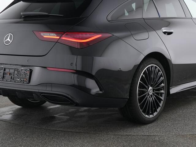 Mercedes-Benz Cla Shooting Brake 250 e AMG Premium Plug-In Hybride AMG Line | Night Pakket | Sfeerverlichting | 19 Inch AMG Velgen | Parkeerpakket met achteruitrijcamera | Advanced sound system. Inclusief 24 maanden MB Certified garantie voor Europa.