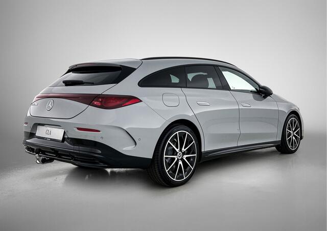 Mercedes-Benz Cla Shooting Brake 200 Business Solution AMG 58 kWh | Premium Pakket | Winterpakket | Nightpakket | Trekhaak | Massagefunctie | Vast panoramadak | MBUX Augmented Reality navigatie | 19 inch vijf-dubbelspaaks AMG-velgen | Smartphone integratie |