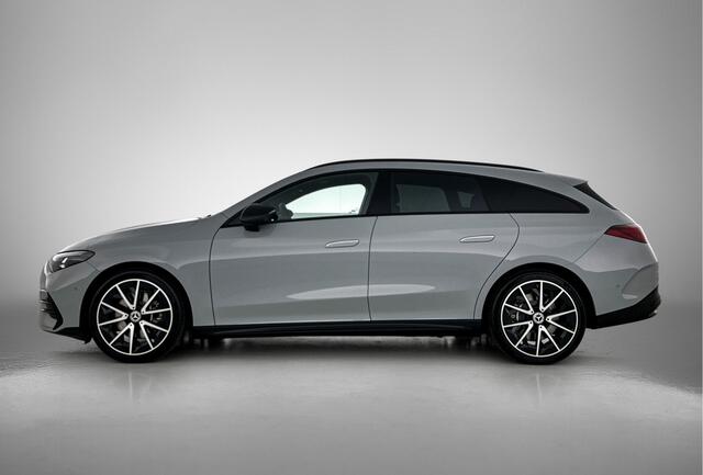 Mercedes-Benz Cla Shooting Brake 200 Business Solution AMG 58 kWh | Premium Pakket | Winterpakket | Nightpakket | Trekhaak | Massagefunctie | Vast panoramadak | MBUX Augmented Reality navigatie | 19 inch vijf-dubbelspaaks AMG-velgen | Smartphone integratie |