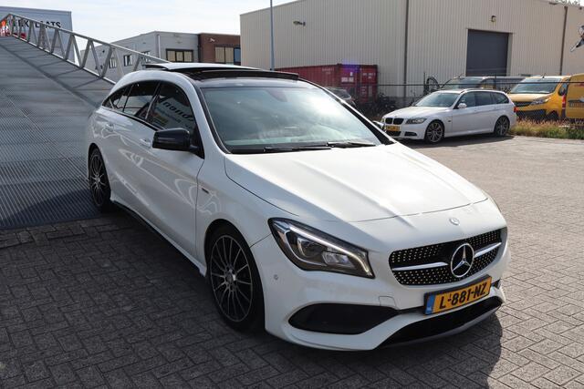 Mercedes-Benz Cla Shooting Brake 200 Prestige AMG/White edition/Night/Panoramadak/Stoelverwarming/Cruise control/Achteruitrijcamera/Elektrische achterklep/Navigatie