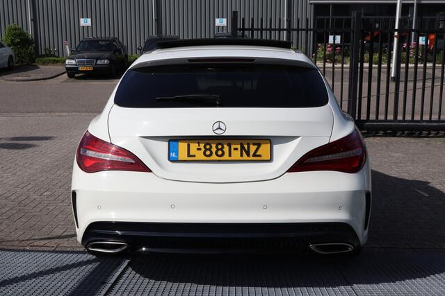 Mercedes-Benz Cla Shooting Brake 200 Prestige AMG/White edition/Night/Panoramadak/Stoelverwarming/Cruise control/Achteruitrijcamera/Elektrische achterklep/Navigatie