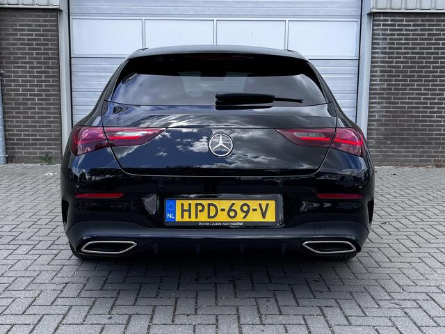 Mercedes-Benz Cla Shooting Brake 180 Star Edition AMG | Panoramadak | Nightpakket | Apple CarPlay | Android Auto | Sfeerverlichting | Stoelverwarming | Achteruitrijcamera | Elektrische Achterklep | Elektrisch Inklapbare Buitenspiegels