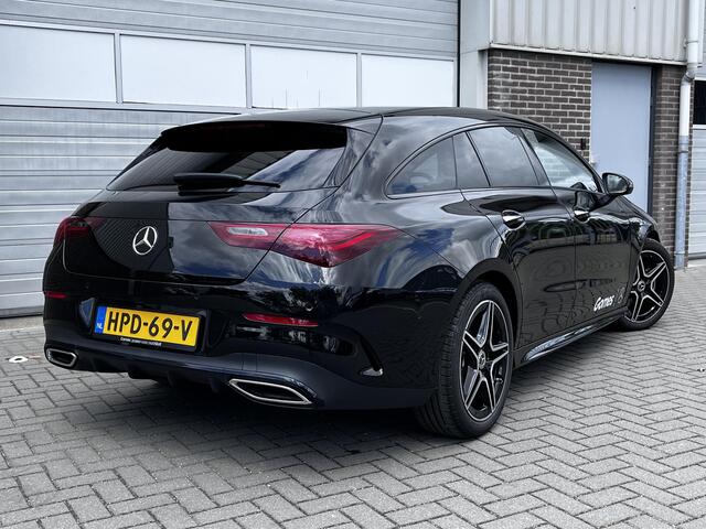 Mercedes-Benz Cla Shooting Brake 180 Star Edition AMG | Panoramadak | Nightpakket | Apple CarPlay | Android Auto | Sfeerverlichting | Stoelverwarming | Achteruitrijcamera | Elektrische Achterklep | Elektrisch Inklapbare Buitenspiegels