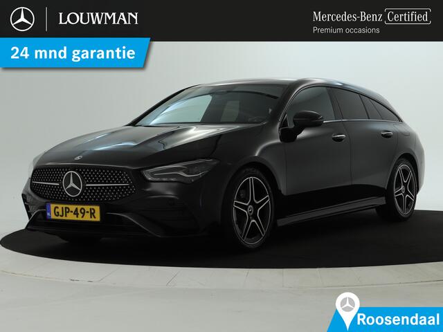 Mercedes-Benz Cla Shooting Brake 180 AMG Nightpakket | Trekhaak | Keyless Go | Sfeerverlichting | Stoelverwarming | Parkeerpakket met Camera | Inclusief 24 maanden Mercedes-Benz Certified garantie voor Europa.