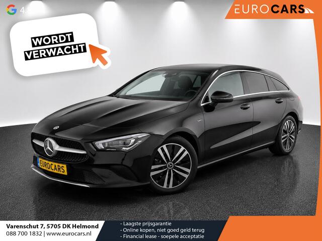 Mercedes-Benz Cla Shooting Brake 250 e Business Panoramadak Trekhaak Navigatie Camera Parkeerhulp Cruise control Stoelverwarming Virtual Cockpit Full Led Half leder Climate Control Lichtmetalen velgen
