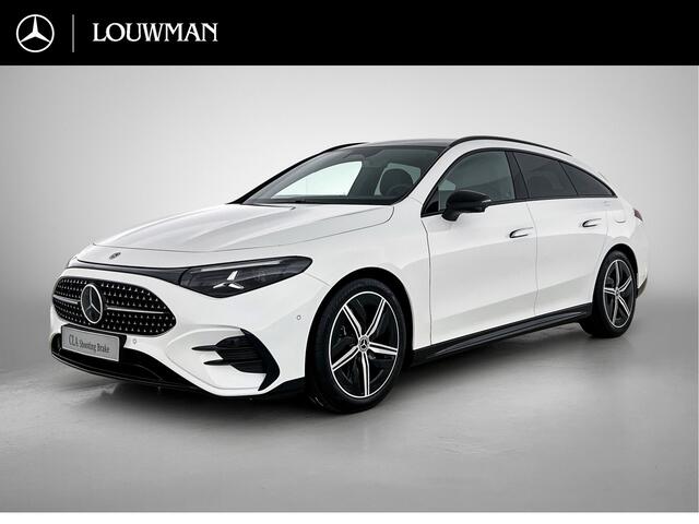 Mercedes-Benz Cla Shooting Brake 200 Business Solution AMG | Premium pakket | Nightpakket | Parkeerpakket |Trekhaak | Vast panoramadak | Massage functie | Warmtewerend, donkergetint glas | 18" vijfspaaks lichtmetalen AMG-velgen |