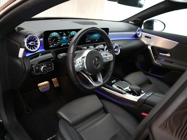 Mercedes-Benz Cla Shooting Brake 35 AMG 306pk 4MATIC Premium Plus |panoramak|Burmester|memory|leder|stoelverwarming|19" LMV|blind spot|sfeer verlichting|parkeercamera|