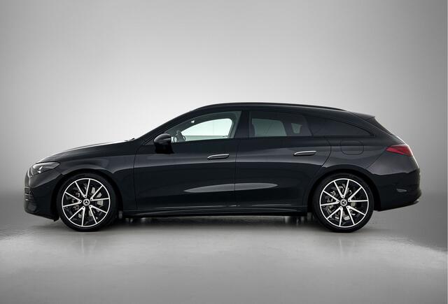 Mercedes-Benz Cla Shooting Brake 200 Business Solution AMG | Premium pakket | Nightpakket | Parkeerpakket | Trekhaak | Vast panoramadak | Massage functie | 19" vijf dubbelspaaks lichtmetalen AMG-velgen |