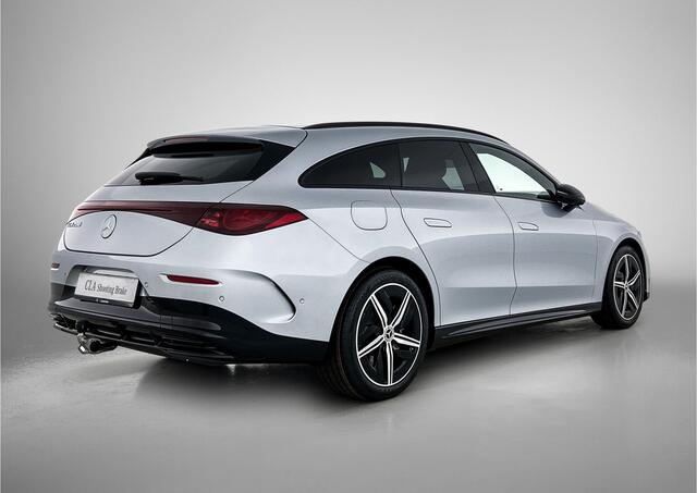 Mercedes-Benz Cla Shooting Brake 200 Business Solution AMG 58 kWh | Nightpakket | Trekhaak | Sportstoelen | Vast panoramadak | URBAN GUARD | Warmtewerend, donkergetint glas | 18 inch vijfspaaks lichtmetalen AMG-velgen |