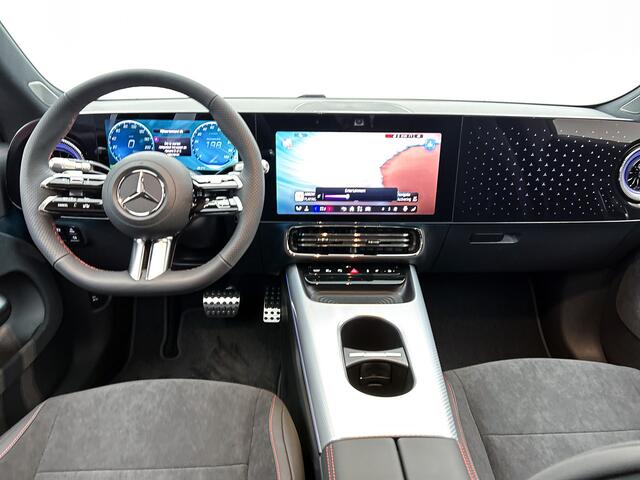 Mercedes-Benz Cla Shooting Brake 250+ Business Solution AMG 85 kWh | Winterpakket | Nightpakket | Trekhaak | Vast panoramadak | Sportstoelen | Massagefunctie | 18 inch vijfspaaks lichtmetalen AMG-velgen |