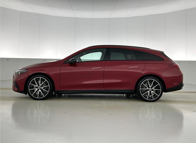 Mercedes-Benz Cla Shooting Brake 250+ Business Solution AMG 85 kWh | Nightpakket | Trekhaak | Sportstoelen | Vast panoramadak | Massagefunctie | Warmtewerend, donkergetint glas | 19 inch vijf-dubbelspaaks lichtmetalen AMG-velgen |