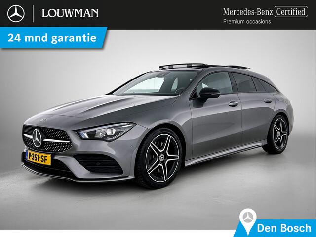 Mercedes-Benz Cla Shooting Brake 200 AMG Line AMG Line | Night Pakket | Panorama Schuif-Kanteldak | Parkeerpakket met achteruitrijcamera. Inclusief 24 maanden Mercedes-Benz Certified garantie voor Europa.