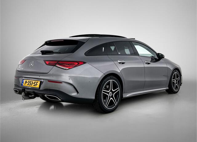 Mercedes-Benz Cla Shooting Brake 200 AMG Line AMG Line | Night Pakket | Panorama Schuif-Kanteldak | Parkeerpakket met achteruitrijcamera. Inclusief 24 maanden Mercedes-Benz Certified garantie voor Europa.