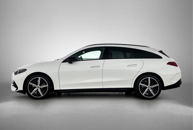 Mercedes-Benz Cla Shooting Brake 200 Business Solution AMG 58 kWh | Premium Pakket | Winterpakket | Nightpakket | Trekhaak | MBUX Augmented Reality navigatie | Smartphone integratie | Vast panoramadak | Massagefunctie | Warmtewerend, donkergetint glas |