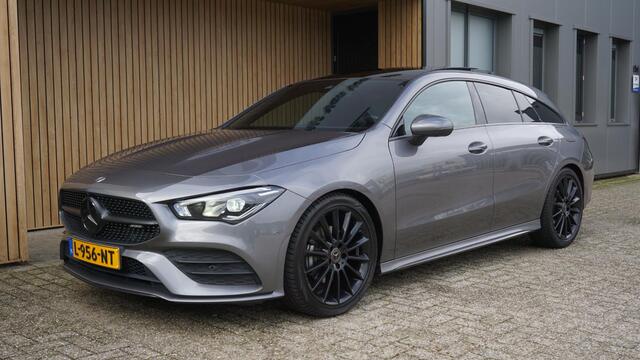 Mercedes-Benz Cla Shooting Brake 180 AMG-Line Pano.Dak Sfeerverlichting 360-View 19inch LM *Black Optik* Widescreen