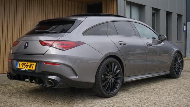 Mercedes-Benz Cla Shooting Brake 180 AMG-Line Pano.Dak Sfeerverlichting 360-View 19inch LM *Black Optik* Widescreen