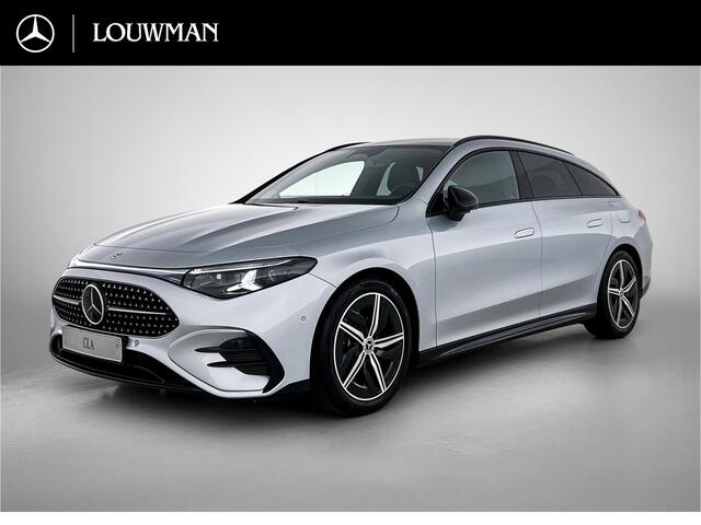 Mercedes-Benz Cla Shooting Brake 200 Business Solution AMG 58 kWh | Premium Plus pakket | Nightpakket | Trekhaak | Vast panoramadak | Sportstoelen | URBAN GUARD | Massage functie | 18" vijfspaaks lichtmetalen AMG-velgen |