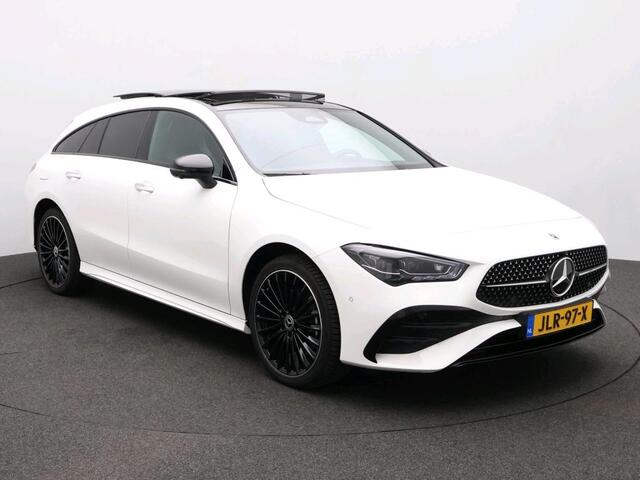 Mercedes-Benz Cla Shooting Brake 250 e Business Solution AMG AMG Line | Night Pakket | Panorama Schuif-Kanteldak | 19 Inch AMG Velgen | Sfeerverlichting. Inclusief 24 maanden MB Certified garantie voor Europa.