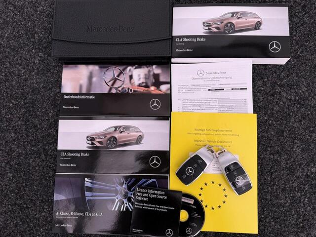 Mercedes-Benz Cla Shooting Brake 250 e Business Solution AMG AMG Line | Night Pakket | Panorama Schuif-Kanteldak | 19 Inch AMG Velgen | Sfeerverlichting. Inclusief 24 maanden MB Certified garantie voor Europa.
