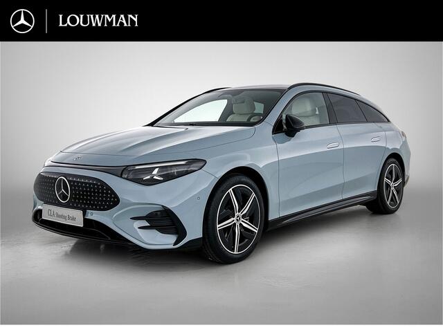 Mercedes-Benz Cla Shooting Brake 250+ Business Solution AMG 85 kWh | Nightpakket | Trekhaak | Vast panoramadak | 18 inch vijfspaaks lichtmetalen AMG-velgen | URBAN GUARD | Massagefunctie | Sierdelen in openporig bruin eikenhout |