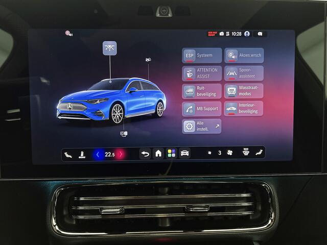 Mercedes-Benz Cla Shooting Brake 250+ Business Solution AMG 85 kWh | Nightpakket | Trekhaak | Vast panoramadak | Sportstoelen | Massagefunctie | URBAN GUARD | 18 inch vijfspaaks lichtmetalen AMG-velgen |