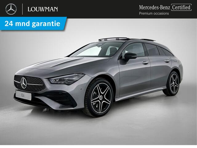 Mercedes-Benz Cla Shooting Brake 250 e Business Solution AMG | Nightpakket | Dodehoekassistent | Panoramaschuifdak | Multibeam LED | EASY PACK achterklep | Sfeerverlichting | Smartphone integratie | KEYLESS-GO comfortpakket |