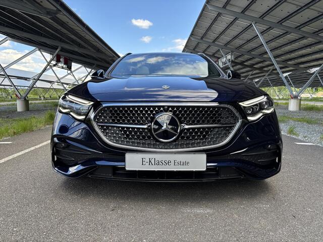 Mercedes-Benz E-KLASSE 300 e AMG Line Sport Edition | Night | Superscreen | Panoramadak | Rijassistentiepakket | Burmester | 360 camera | Stoelverwarming/ventilatie |