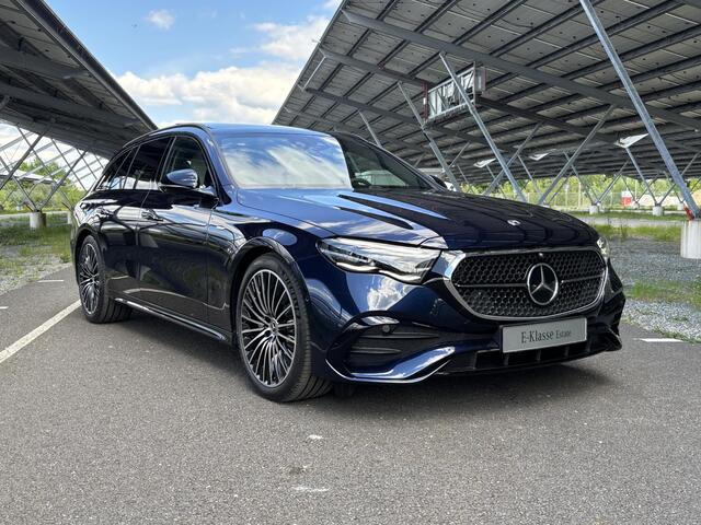 Mercedes-Benz E-KLASSE 300 e AMG Line Sport Edition | Night | Superscreen | Panoramadak | Rijassistentiepakket | Burmester | 360 camera | Stoelverwarming/ventilatie |