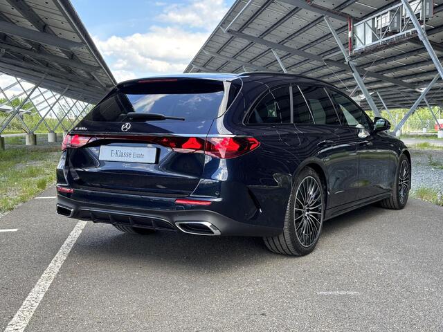 Mercedes-Benz E-KLASSE 300 e AMG Line Sport Edition | Night | Superscreen | Panoramadak | Rijassistentiepakket | Burmester | 360 camera | Stoelverwarming/ventilatie |