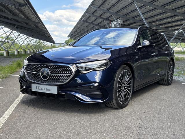 Mercedes-Benz E-KLASSE 300 e AMG Line Sport Edition | Night | Superscreen | Panoramadak | Rijassistentiepakket | Burmester | 360 camera | Stoelverwarming/ventilatie |