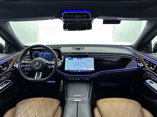 Mercedes-Benz E-KLASSE 400 e 4MATIC AMG Line | Hyperscreen | Navigatie | Multispaaks lichtmetalen velgen | Alarm klasse 5 | Parking support met 350e camera | full option | Inclusief 24 maanden MB Certified garantie voor Europa.