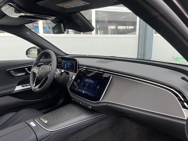 Mercedes-Benz E-KLASSE 300 e Luxury Line | Winter Pakket | Zonnescherm Pakket | Panoramadak | 360° Camera | DISTRONIC Afstandsassistent | Dodehoekassistent | Elektrisch Verstelbare Stoelen + Memory | Stuurverwarming | Stoelverwarming | Apple CarPlay | Android Auto