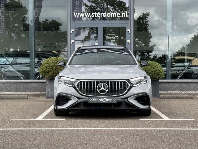 Mercedes-Benz E-KLASSE AMG 53 4MATIC+ I Hyperscreen I AMG Kuipstoelen I 360 camera I Meesturende achteras | Keyless go | Lichtpakket | Rijassistentiepakket | AMG-nightpakket | Luchtvering | Panormadak | Memorypakket | Distronic |
