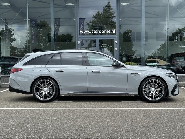 Mercedes-Benz E-KLASSE AMG 53 4MATIC+ I Hyperscreen I AMG Kuipstoelen I 360 camera I Meesturende achteras | Keyless go | Lichtpakket | Rijassistentiepakket | AMG-nightpakket | Luchtvering | Panormadak | Memorypakket | Distronic |