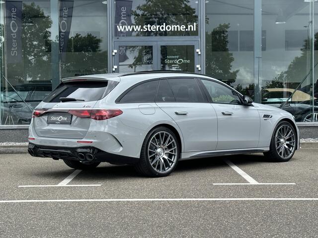 Mercedes-Benz E-KLASSE AMG 53 4MATIC+ I Hyperscreen I AMG Kuipstoelen I 360 camera I Meesturende achteras | Keyless go | Lichtpakket | Rijassistentiepakket | AMG-nightpakket | Luchtvering | Panormadak | Memorypakket | Distronic |