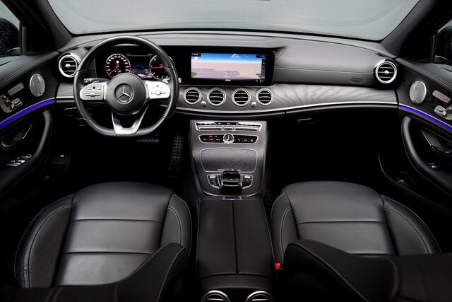 Mercedes-Benz E-KLASSE 220 d Business Solution AMG Line | Panoramadak | Memory | Burmester | Nappa Leder | Keyless Go | Surround Camera | Apple-Carplay | Multibeam LED | Dodehoekassistent |