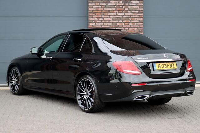 Mercedes-Benz E-KLASSE 220 d Business Solution AMG Line | Panoramadak | Memory | Burmester | Nappa Leder | Keyless Go | Surround Camera | Apple-Carplay | Multibeam LED | Dodehoekassistent |