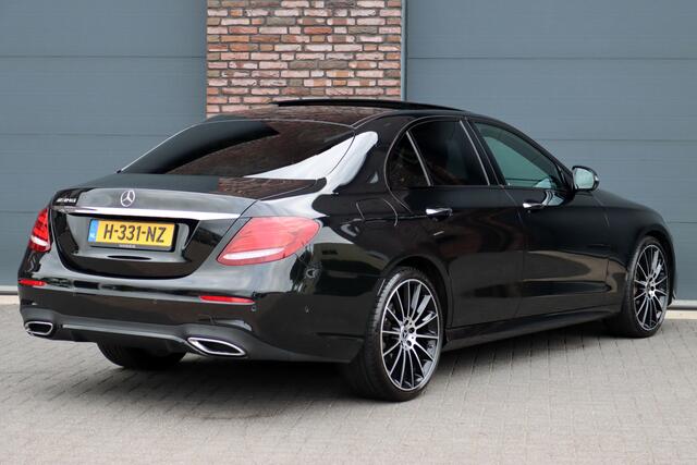 Mercedes-Benz E-KLASSE 220 d Business Solution AMG Line | Panoramadak | Memory | Burmester | Nappa Leder | Keyless Go | Surround Camera | Apple-Carplay | Multibeam LED | Dodehoekassistent |
