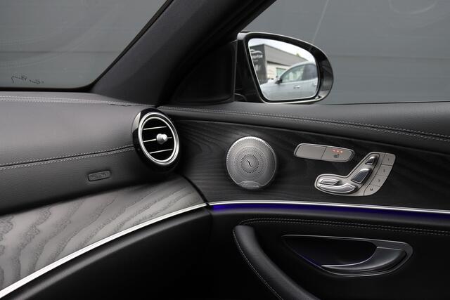 Mercedes-Benz E-KLASSE 220 d Business Solution AMG Line | Panoramadak | Memory | Burmester | Nappa Leder | Keyless Go | Surround Camera | Apple-Carplay | Multibeam LED | Dodehoekassistent |