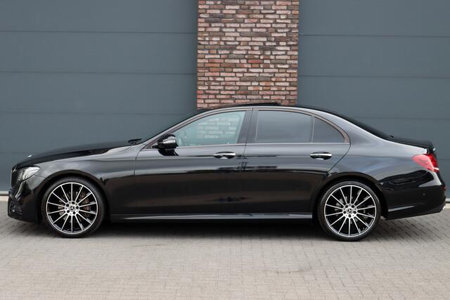 Mercedes-Benz E-KLASSE 220 d Business Solution AMG Line | Panoramadak | Memory | Burmester | Nappa Leder | Keyless Go | Surround Camera | Apple-Carplay | Multibeam LED | Dodehoekassistent |